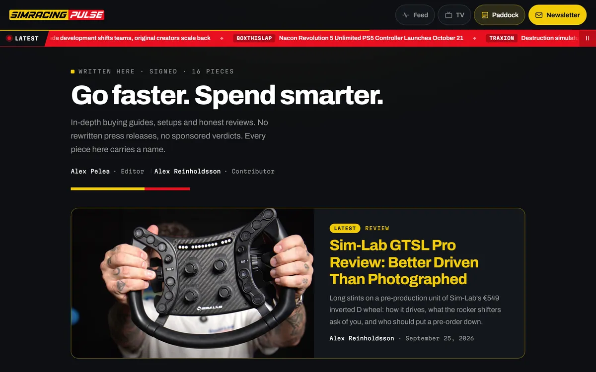 A news site that sorts itself: screenshot 4