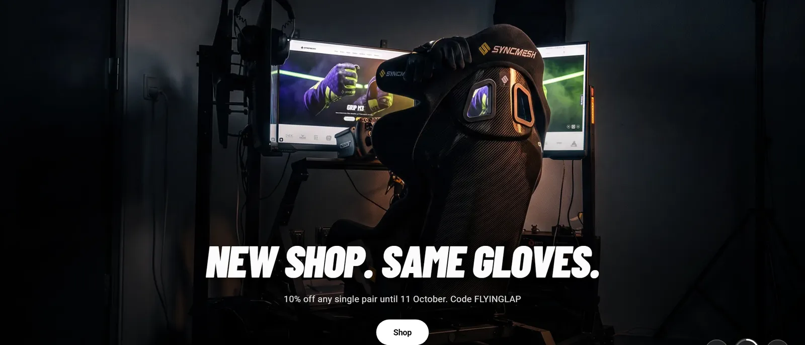 Our own brand, on a shop that flies
