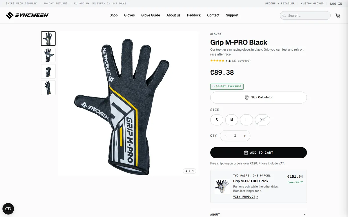 Our own brand, on a shop that flies: screenshot 1